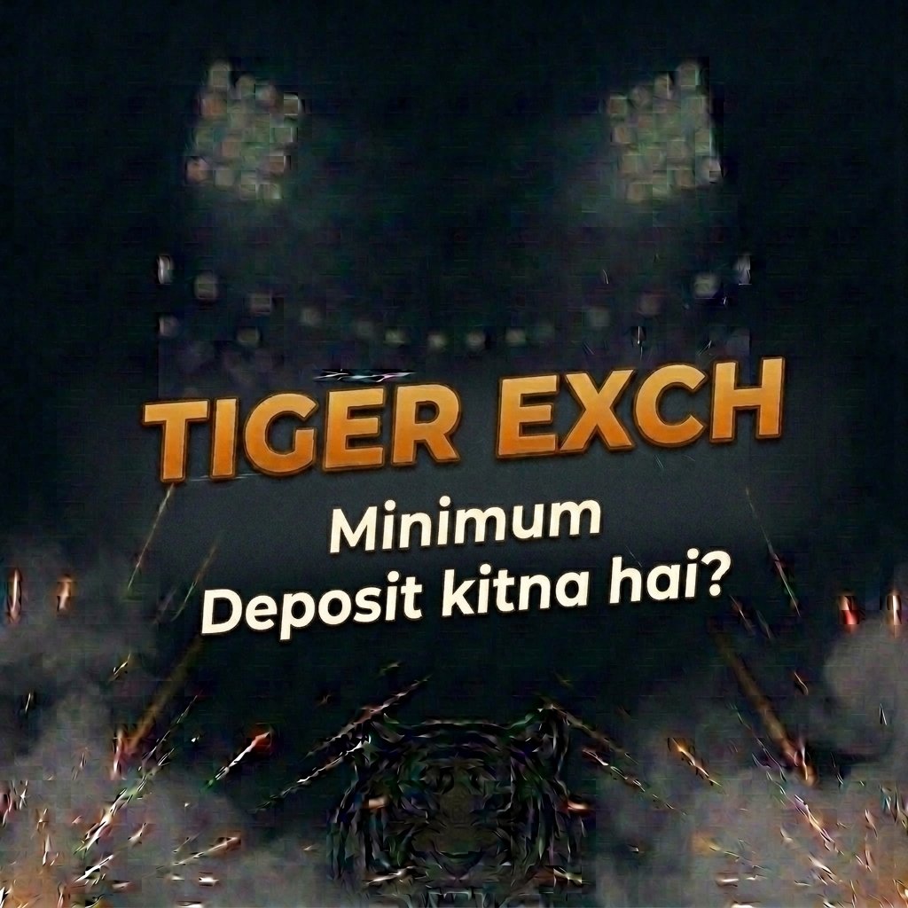 Tiger Exchange par Minimum Deposit Kitna Hai?